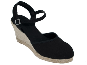 SANDALIA PULSERA GRANITO 7 C. YUTE NEGRO