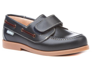 NAUTICO PIEL VELCRO MARINO