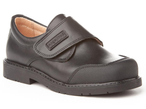 COLEGIAL VELCRO-PUNTERA GOMA NEGRO