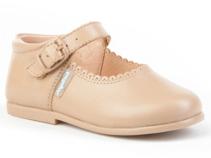 MERCEDITAS PIEL HEBILLA F. PIEL CAMEL