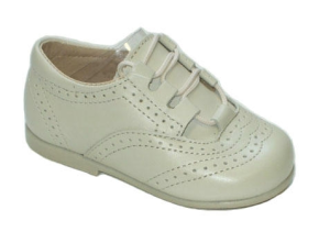 ZAPATO PIEL CORDONES F. PIEL BEIG