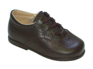 ZAPATO PIEL CORDONES F. PIEL CHOCOLATE