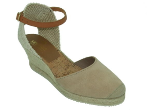 SANDALIA PULSERA SERRAJE LISO  YUTE N. 5 C. CAMEL