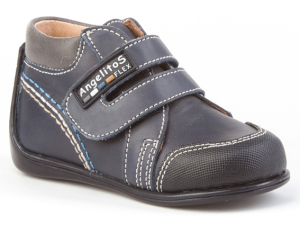 BOTIN SPORT PIEL VELCRO MARINO