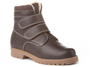 BOTA VELCRO PIEL BUGGY CHOCOLATE