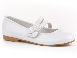 FRANCESITA PIEL NACARADO ADORNO F.PIEL BLANCO