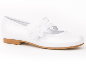 FRANCESITA PIEL VELCRO ADORNO F.PIEL BLANCO