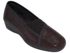 SALON ELASTICO TRIANGULAR "ESPEJO" MARRON