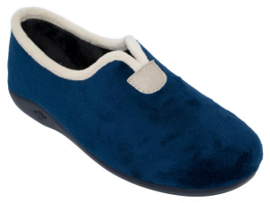 COPETE NORDICO SUAPEL RIBETE "APLIQUE" AZUL MARINO