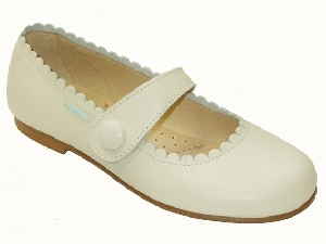 MERCEDITAS PIEL VELCRO F.PIEL BEIG