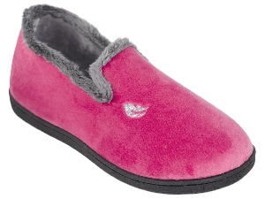 COPETE HOLLAND BORDADO PLUMA FUXIA