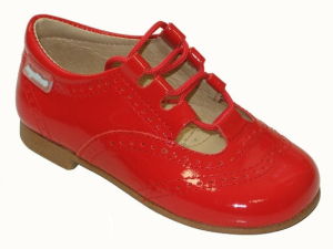 INGLESITA CHAROL ATADA F. PIEL ROJO