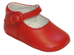PRIMERA CALZADURA PIEL F. PIEL ROJO