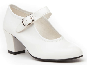 ZAPATO FLAMENCA SINTETICO BLANCO