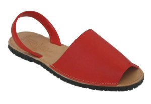 IBICENCA NAPA PLANTA CUERO ROJO