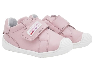 RESPETUOSO DEPORTIVO SPORT PIEL VELCRO ROSA