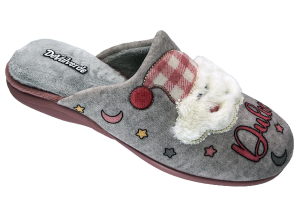 CHINELA SUAPEL "NUBES" BORDADO SALMON
