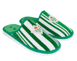 CFA8BE CHINELA CHINILLA BETIS PEGADA VERDE