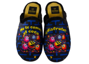 CHINELA SUAPEL "COMECOCOS" I.D. NEGRO